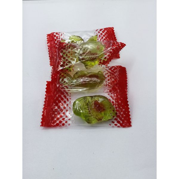 Real fruit juice low-sugar soya bean snacks with assorted shapes gummy snacks