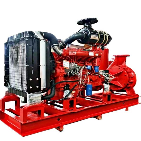 Conjunto de bombas de incendios de motores diesel de hidrante de incendios para interiores de 500L/hora para tiendas de ropa