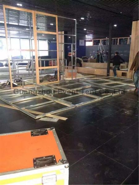 Glass Wall Panel Custom Sport Event Tent , Heavy Duty Tent With 600 Square Meters