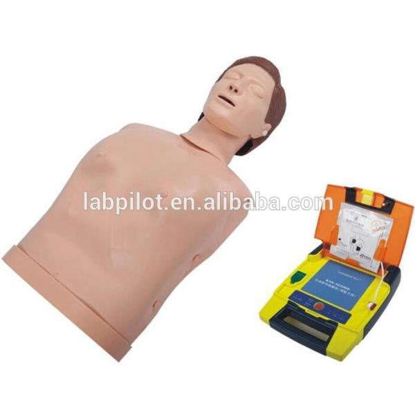 Built-in 12 Emergency Cases AED Trainer Perfect for CPR Training Professionals