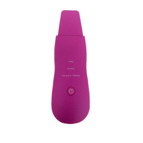 3 In 1 Portable Supersonic Skin Scrubber Peeling Cleaner Ion Beauty Machine