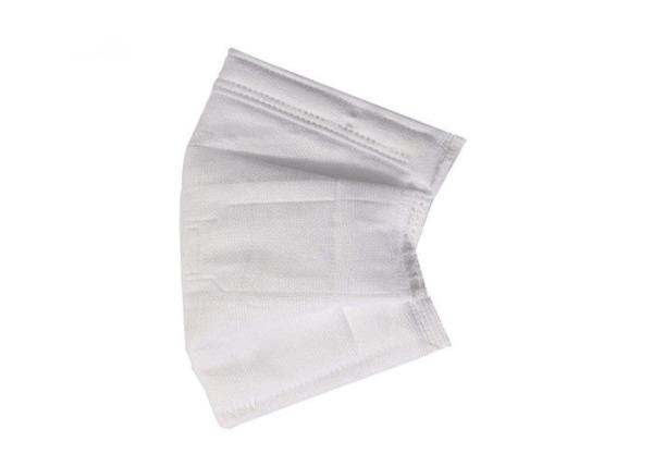 Non - Toxic 3 Ply Non Woven Face Mask Lightweight Dust Proof Size 17.5 * 9.5cm