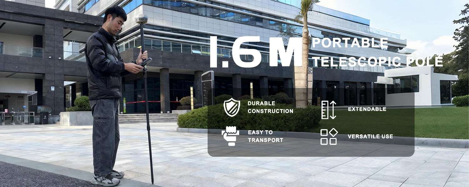 3016 Telescopic GNSS Survey Pole