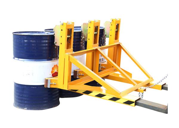 DG1500A Forklift Mounted Drum Grabber Single Eagle-Grip Three Drums Drum Grabber Load Capacity 500KgX3
