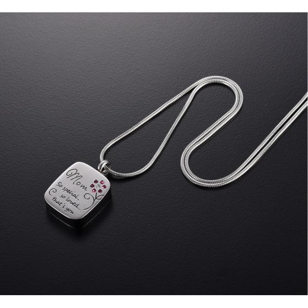 Affordable Zirconia Cremation Jewelry Customized Design for Mom Remember Your Loved One