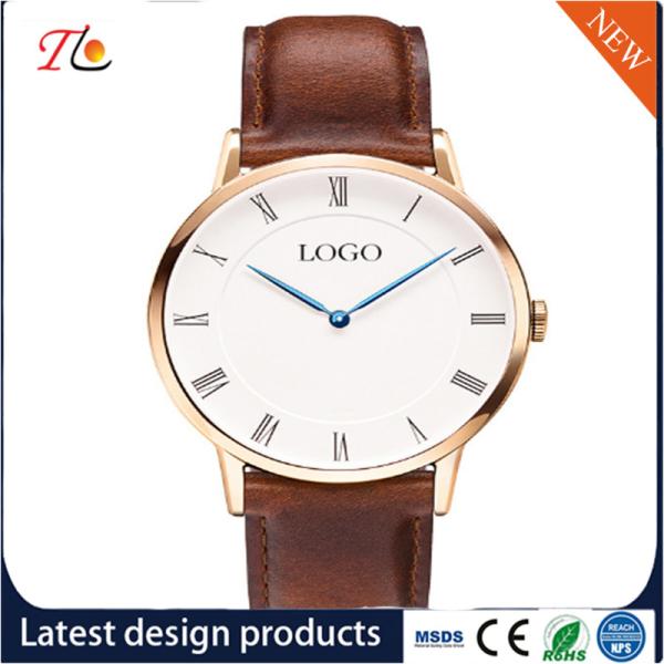 Wholesale Men's Watches PU Watch Band/Strap Alloy Case Business Watches Fashion Watches Can Be Customized Logo