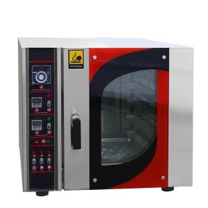 Type de gaz 5 convection Oven Bakery Equipment Small Size d'air chaud de plateaux
