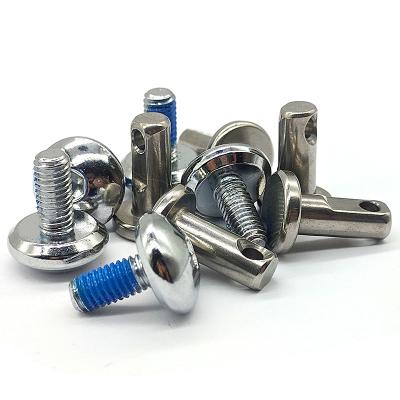 Silver Multi Purpose Cold Headed Screws 0.01mm Tolerance Mechanical Shaped Bolts