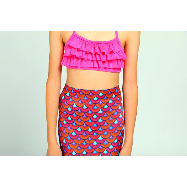 Realistic Swimmable Mermaid Tails , Girls Mermaid Tail Swimsuit 3 - 14 Year Old