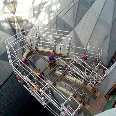 Aluminium Suspended Cuplock Scaffolding System For Building Maintenance