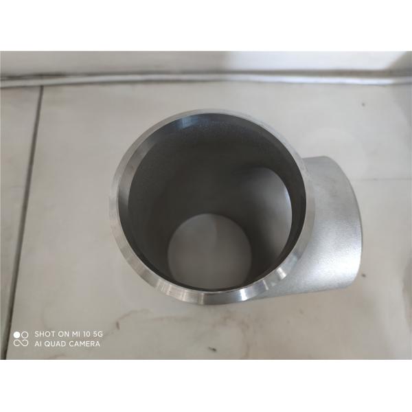 TORICH EN10253-4 Stainless Steel 2205 Equal Tee Pipe Fitting Matte Polished