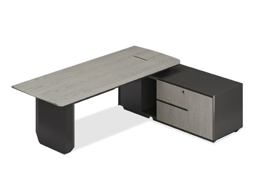 Aero Private Office Desk with Distinctive Style, Refined Design, and Enduring
