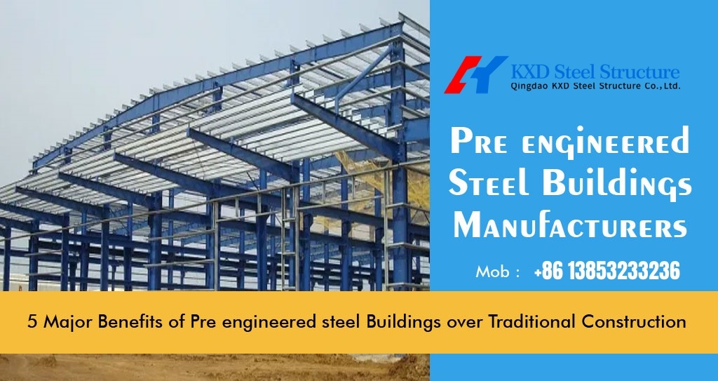 Custom Designed Steel Frame Workshop Building Prefabricated Metal Structure Factory Construction for Industrial Use