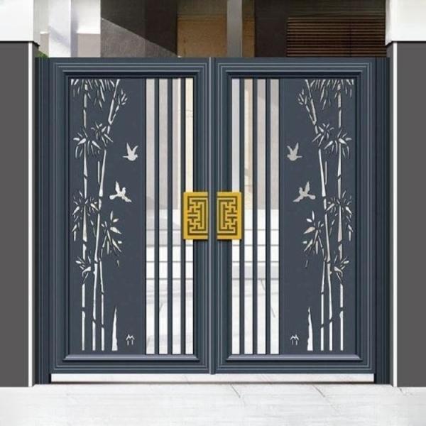 Customized Decorative Steel Gates Swing Aluminum Decorative Gates
