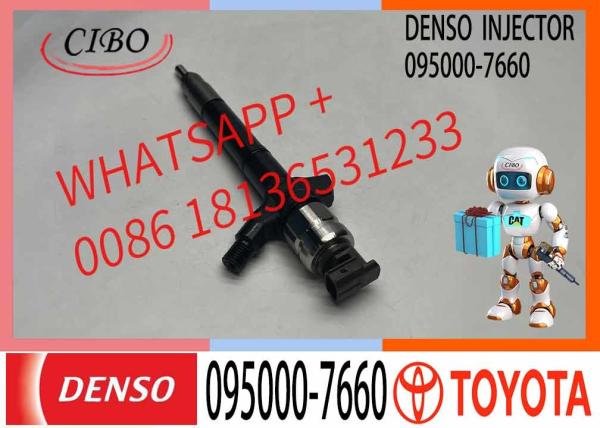 Injetor de combustível de alta qualidade de tamanho padrão 095000-7660 23670-0R190 injetores de combustível de caminhão