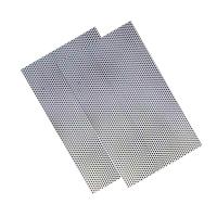 1.5 mm 2 mm épaisseur de tôle d'acier inoxydable perforée coupée à la taille ASTM