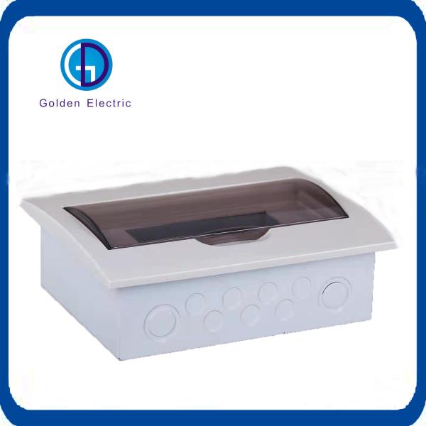 Caixa de plástico com base de ferro ou aço ou caixa de distribuição de fundo com base de plástico