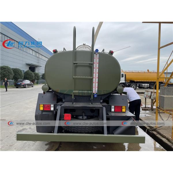 Left Hand Driving Foton 4x4 113HP Water Bowser Truck