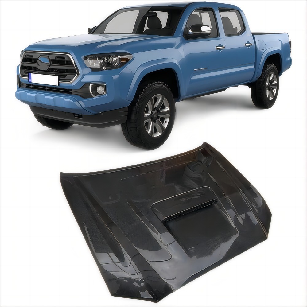 Lightweight Carbon Fiber Hood for Toyota Tacoma 2015-2020 Shipping Sea Air Express