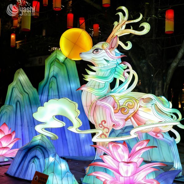Waterproof LED Animal Lanterns - Multi-Festival Outdoor Decor (Easter/Carnival/Christmas)