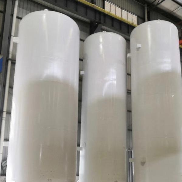 1000L 3000L 5000L Vertical Cryogenic Storage Tank For Liquid Oxygen Nitrogen