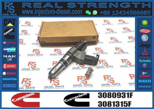 Partidas de maquinaria de construcciónInyector de combustible para el motor diesel N14 3080931F 3087558F 4307795 6087807 para el motor diesel CUMMINS