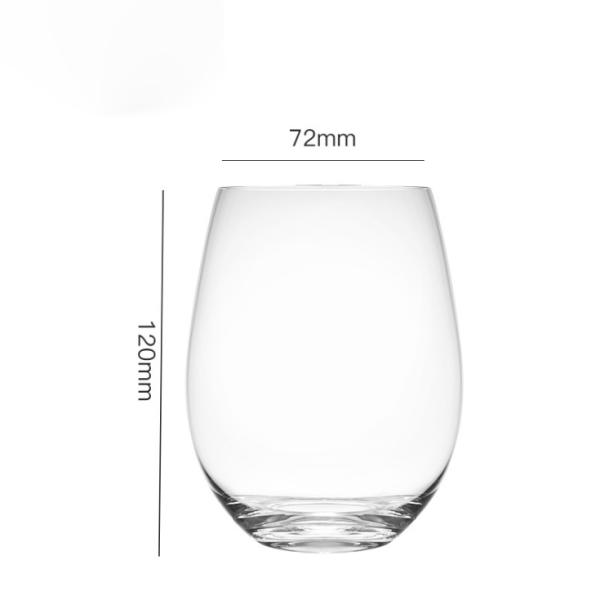 Стекла питьевой воды Шампань свадьбы вискиа Кристл OEM 72*120mm