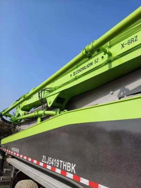 La portée verticale est de 55,1 m. Les sections de béton 5 La dernière innovation de Zoomlion en matière de pompage du béton
