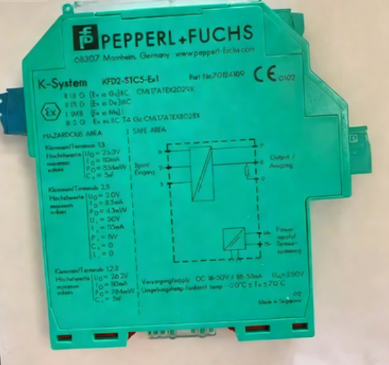 Pepperl+Fuchsndustrial KCD2-SOT-EX2   Ndustrial Frequency Signal Conditioner