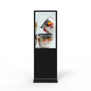 43‑Inch Vertical High‑Brightness Advertising Player (Capacitive‑Touch Compatible