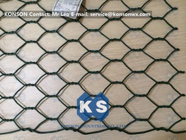 Professional PVC Gabions Wire Mesh Box and Basket for Chicken Hexagonal Wire Netting
