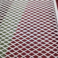Decorative Aluminum 0.5mm Architectural Expanded Metal Mesh Diamond Ceiling Panel