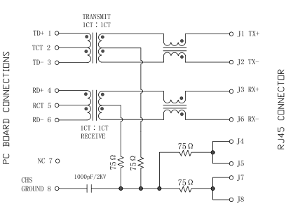 Порт Джек LPJ0012AGNL 10/100Base-T RJ45 одиночный с СИД