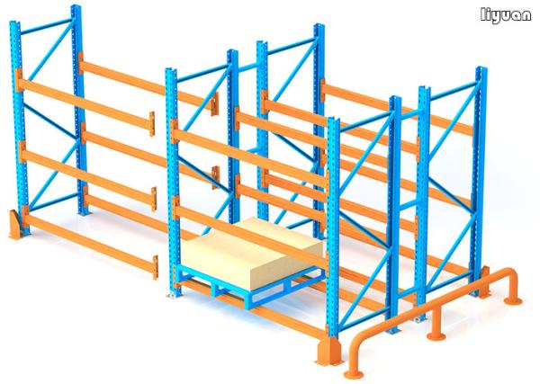 Optional Color Industrial Warehouse Shelving , Commercial Warehouse Shelving