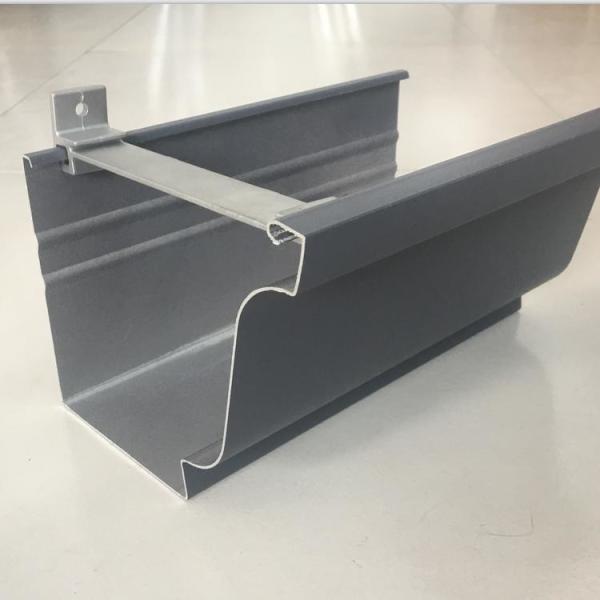 321 Stainless Steel Rain Gutter With Metal Dome Gutter Bracket