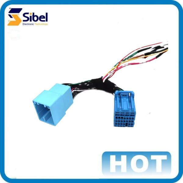 OEM Cable Harness Automobile wiring harness on a trailer