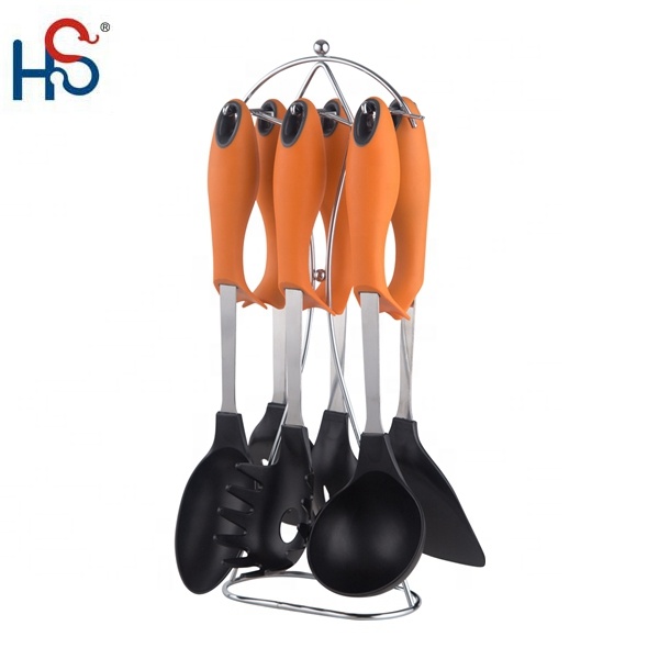 Stainless Steel Kitchen Cooking Spoon Stand Silk Printing Logo for Household Items