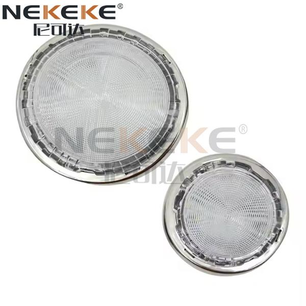 Lampe de dôme intérieure marine étanche 3W en acier inoxydable, lampes de cabine LED pour yachts