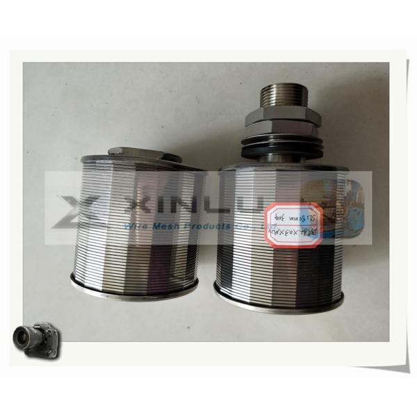 DN45-108 stainless steel wedge wire filter nozzle / johnson screen nozzle /  water & gas strainer nozzle for power plant