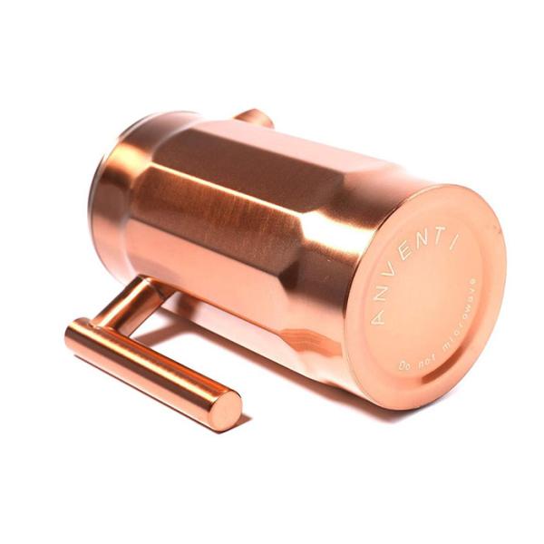 Highly Polished Double Wall French Press Coffee Maker 27oz Stainless Steel SS304