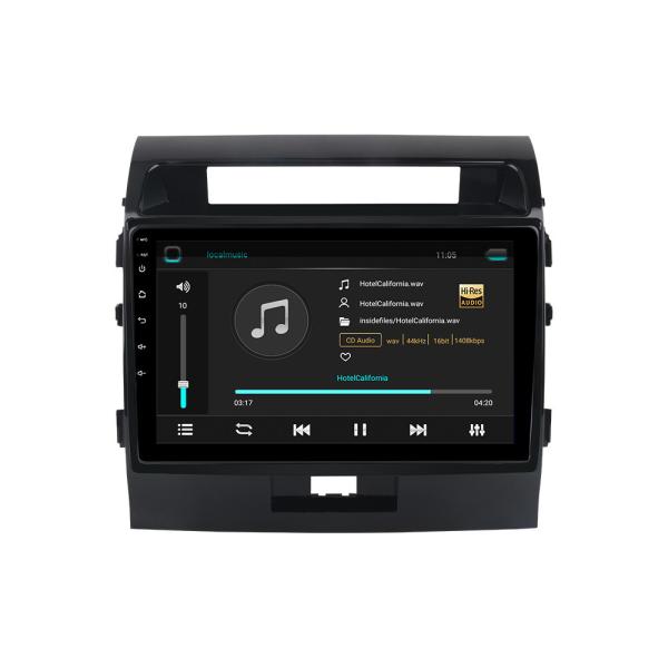 2Din 10 インチ IPS スクリーン 車用ラジオ GPS ナビゲーション プレイヤー トヨタ ランドクルーザー 2007-2014