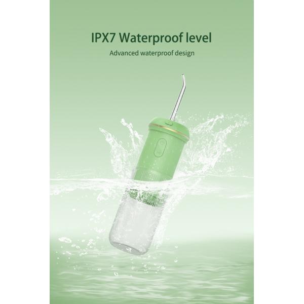 190ML Foldable Electric Flosser Waterproof IPX7 Dental Water Flosser