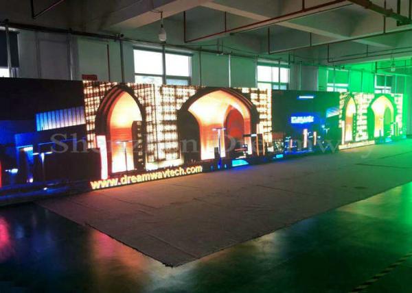 1/4 Scan Constant Current Led Display Advertising Board Full Color 8mm Pixel Pitch