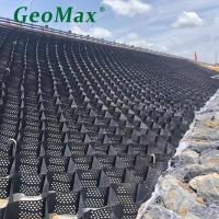 Geocelle en HDPE noir 150 mm Hauteur 356 mm Espace de soudage pour revêtements de pente Rameau de décharge Industrie lourde