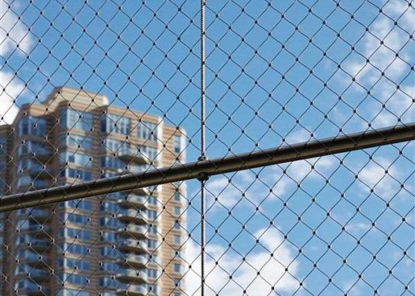 X Tend Flex Stainless Steel Cable Mesh Netting Smooth Surface For Anti Fall Protection