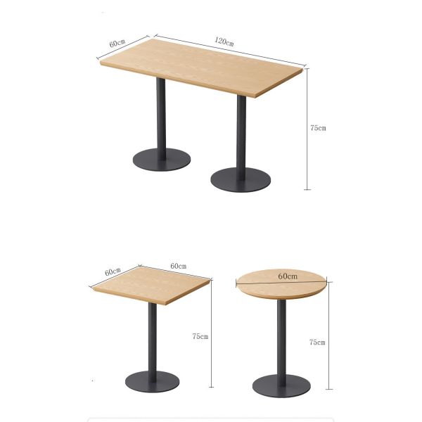 Customized New Design Woven Rattan Chair and Sofa Plywood Table Restaurant Cafe Sets
