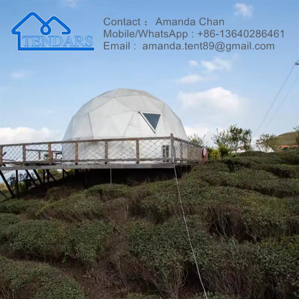 Spherical Tent Durable Frame PVC Skylight Dome Tents Camping For Outdoor Commercial Event