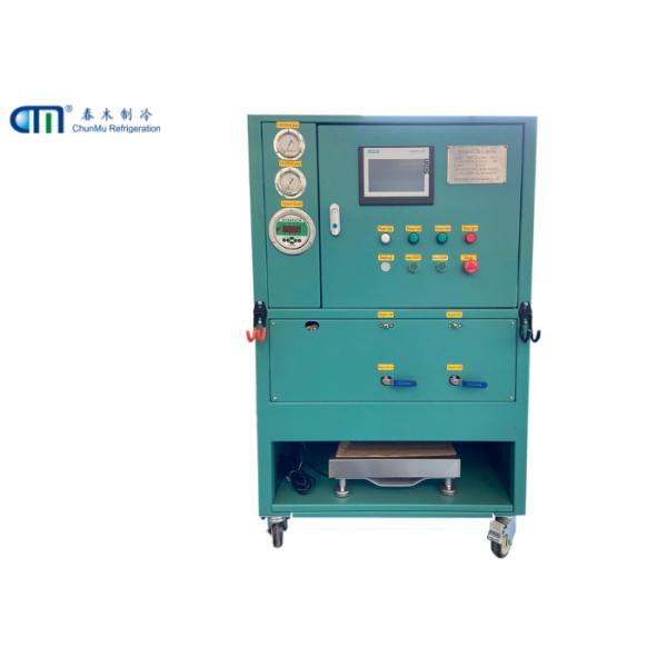 R507 R32 Refrigerant Filling Equipment With Siemens PLC Programmer Control System