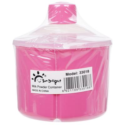 Pot Box Milk Snack Storage 3 Grid Baby Milk Powder Container