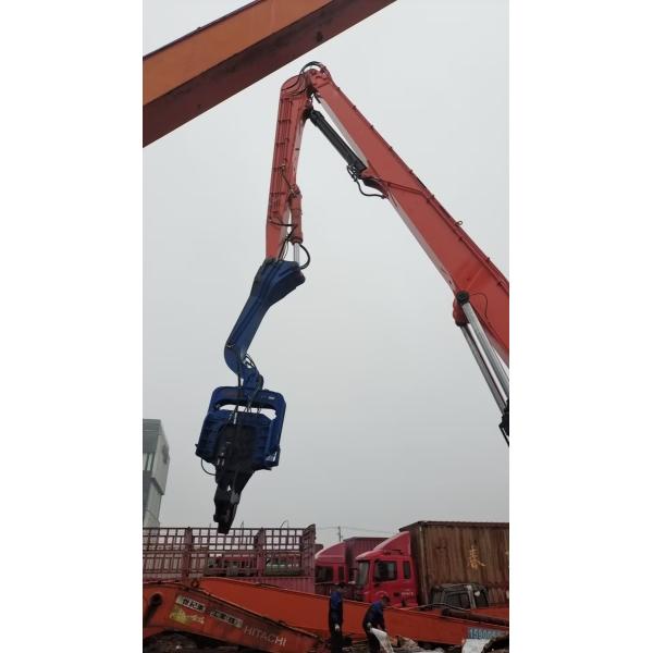High-Speed Sheet Piling Solution: Hydraulic Side Clamp Pile Driver (20 m/min)
